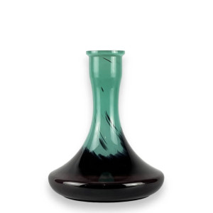 Колба для кальяну Craft Black-Turquoise фото