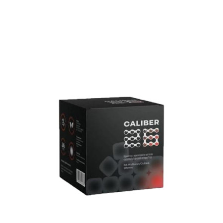Уголь Caliber 26 мм 1 kg - кокосовое уголь для кальяна