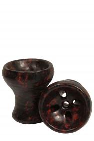Чаша Goliath bowls TURKISH Red Black Marble для кальяна