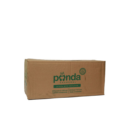 Panda Green 10 kg — кокосовый уголь для кальяна