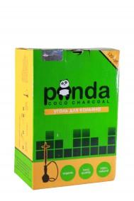 Уголь для кальяна Panda Green 120 кубика