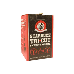 Уголь для кальяна STARBUZZ TRI CUT 72 ps фото