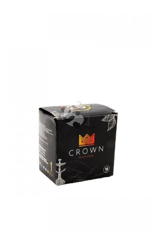 Crown 18 кубиков — кокосовый уголь для кальяна