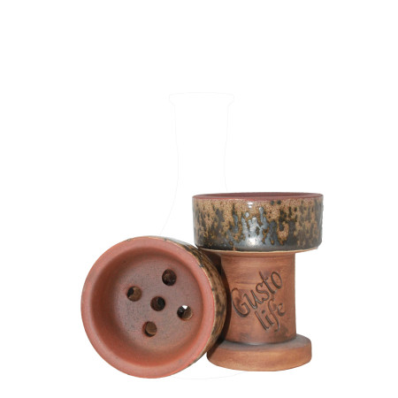 GustoBowls Rook №1 — чаша для кальяна из глины