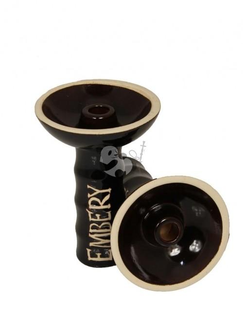 Embery JS-Funnel Bow BK — чаша для кальяна глиняная