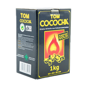 Уголь для кальяна Tom Cococha Gold фото