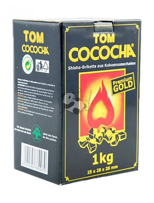 Tom Cococha Gold — уголь для кальяна кокосовый