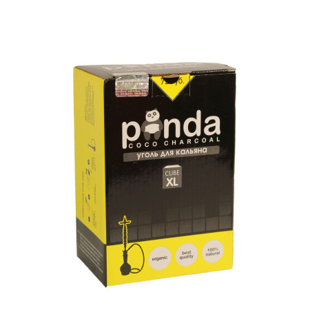 Panda Black — кокосовый уголь для кальяна