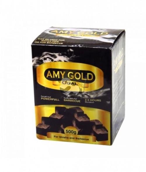 Amy Gold — кокосовый уголь для кальяна