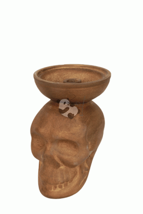 Lex Skull — чаша для кальяна глиняная