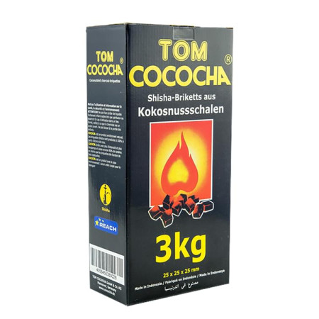 Tom Cococha Yellow &mdash; вугілля для кальяну кокосове