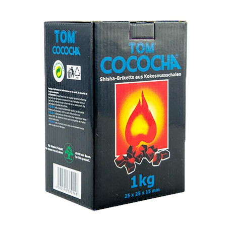 Tom Cococha Blue &mdash; вугілля для кальяну кокосове